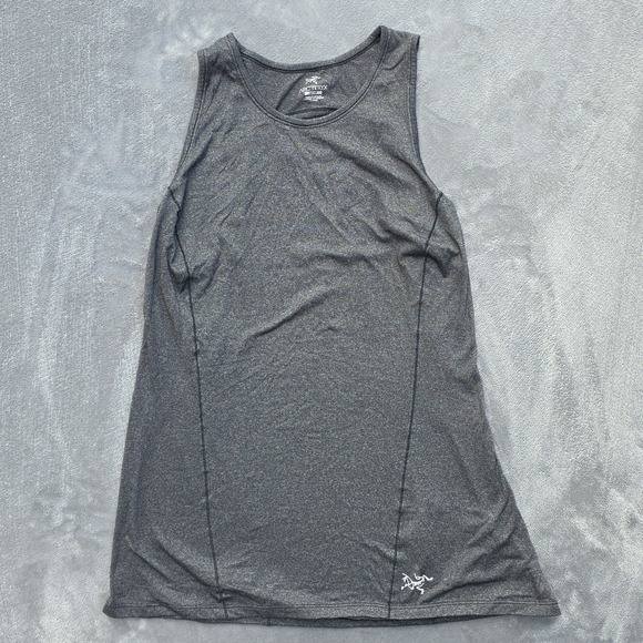 arcteryx Tank Top Women's Size Medium Grey Athletic Yoga Workout - Picture 1 of 11